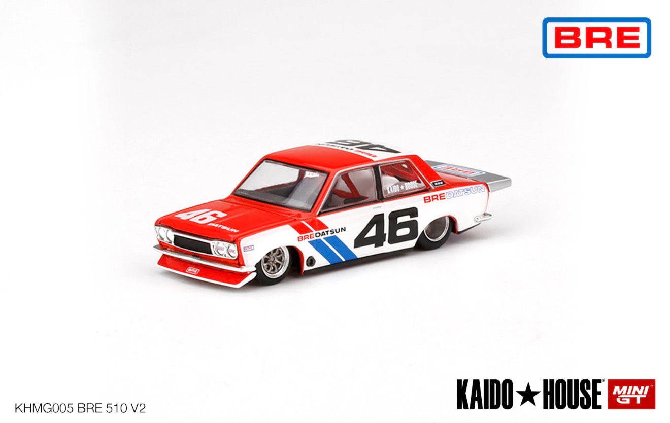 Kaido House 1:64 Datsun 510 Pro Street BRE510 V2 - Regular & Chase PAIR