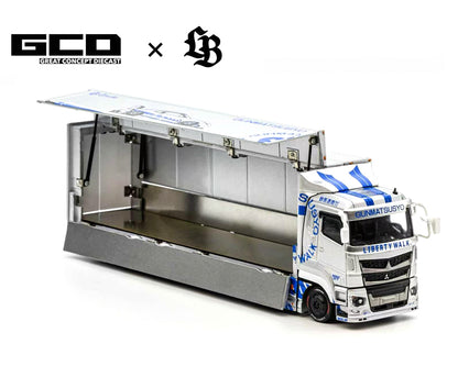 GCD 1:64 LBWK Mitsubishi Fuso Super Great - TAS 2026 Exclusive – Silver