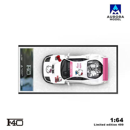Aurora Model 1:64 F40 Modified - Hello Kitty *2 Styles*