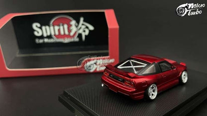 Micro Turbo 1:64 Nissan 180SX Flip Up Lights - Red