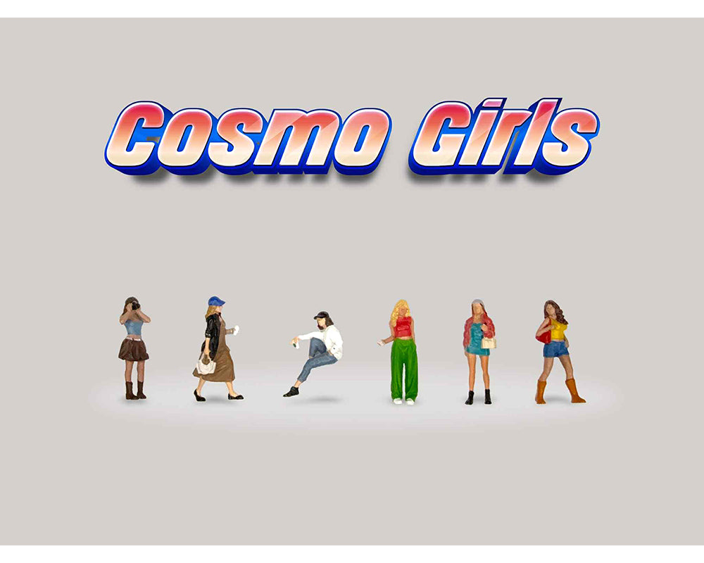 American Diorama 1:64 Figures - Cosmo Girls