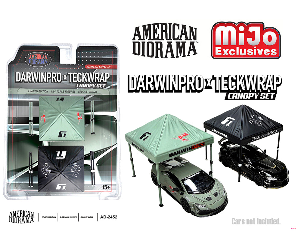 American Diorama 1:64 DarwinPro x Teckwrap Canopy Set