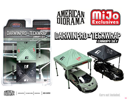 American Diorama 1:64 DarwinPro x Teckwrap Canopy Set