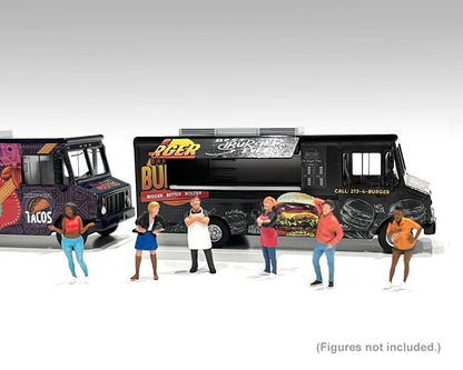 American Diorama 1:64 Food Truck The Burger Truck – MiJo Exclusive