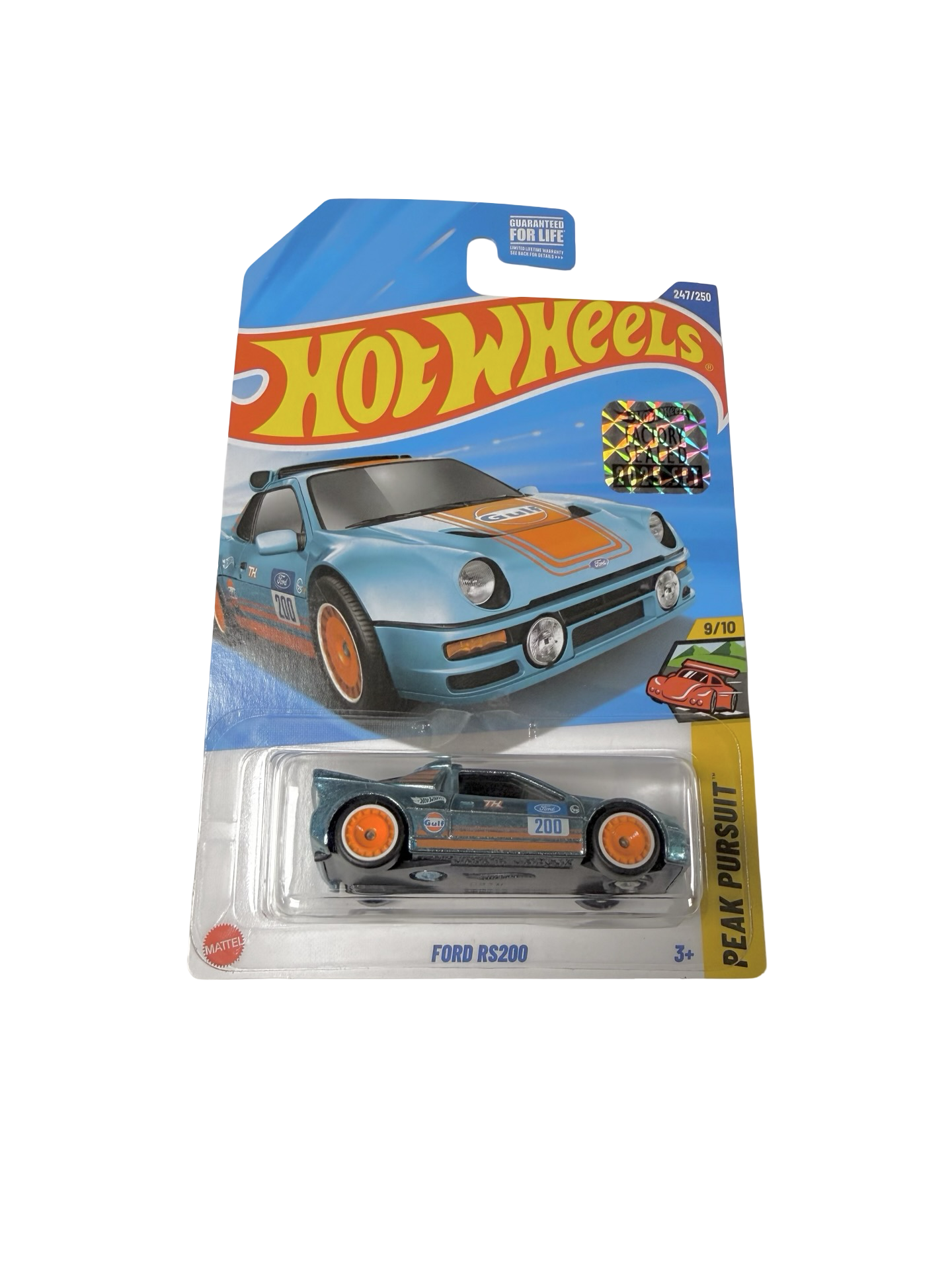 Hot Wheels 1:64 2025 Super Treasure Hunt Factory Sealed - Ford RS200