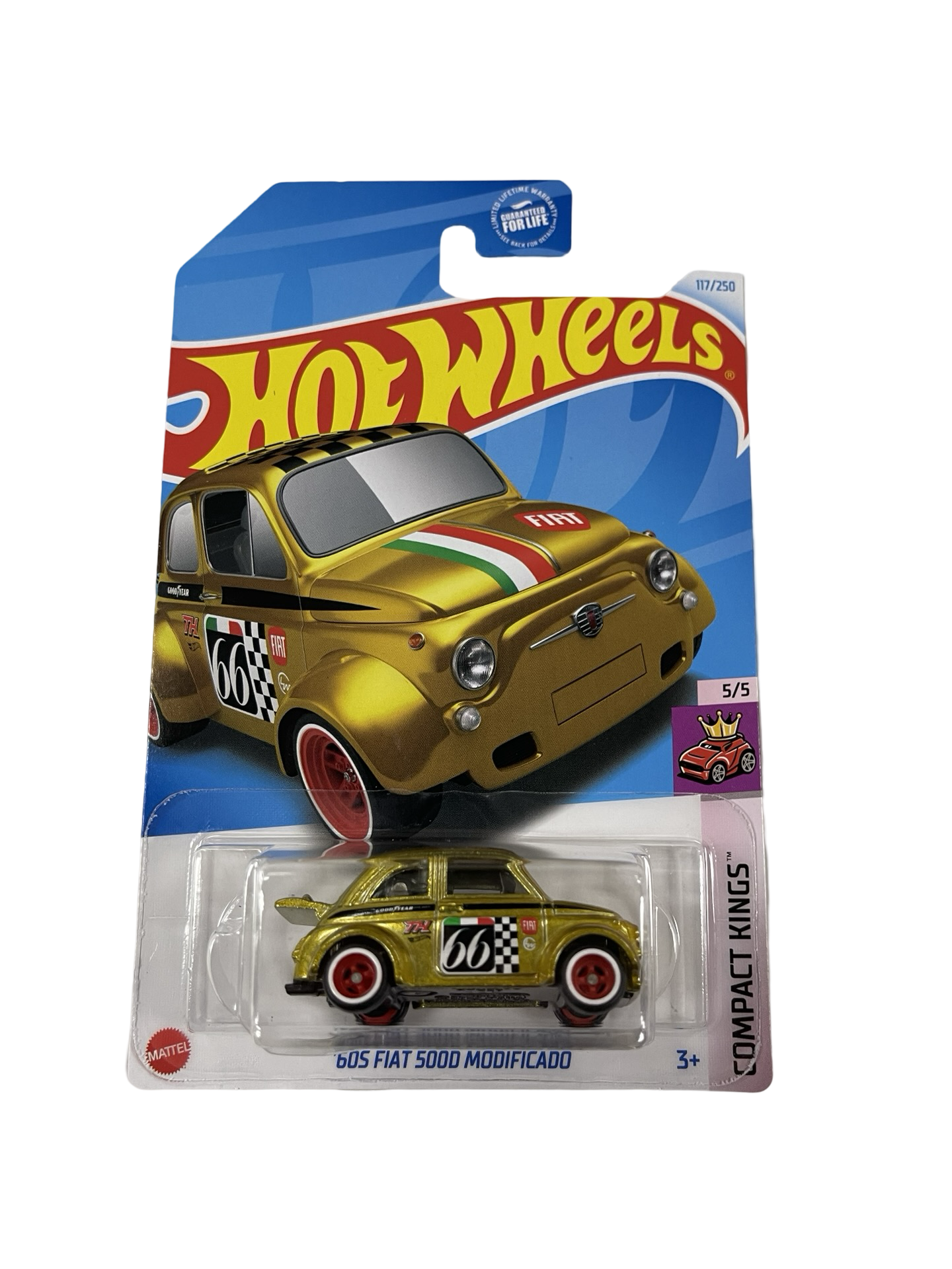 Hot Wheels 1:64 2024 Super Treasure Hunt - Fiat 500D Modificado