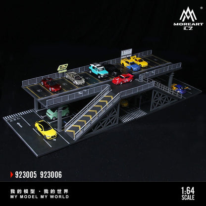 Moreart 1:64 Steel Structure Platform Parking
Scene Diorama - *2 Versions+