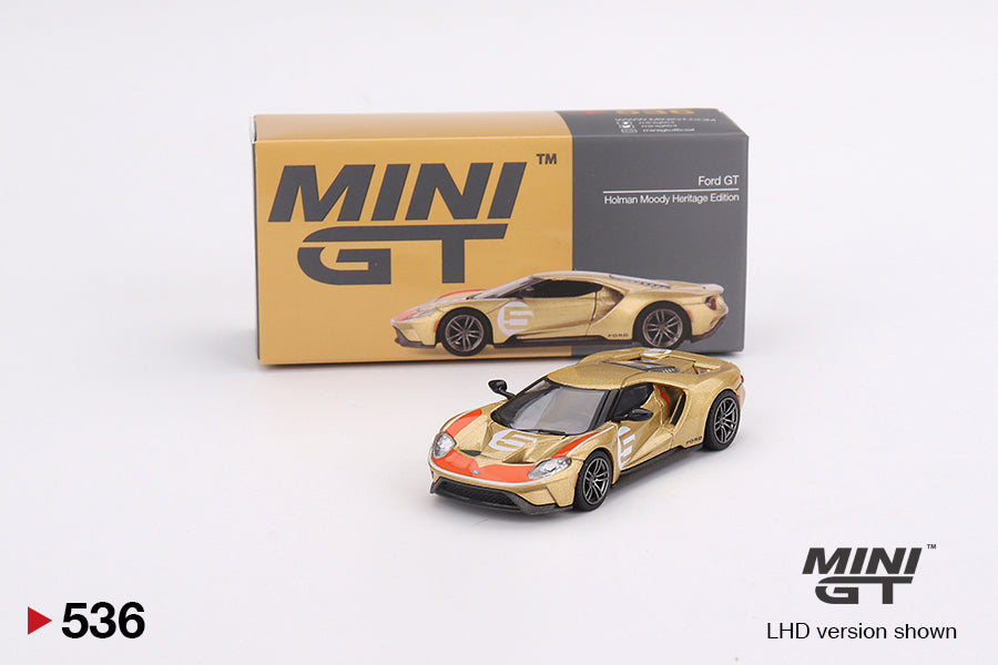 MiniGT 1:64 Ford GT Holman Moody Heritage Edition - MiJo Exclusive #536