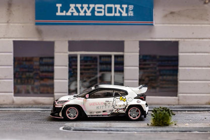 Fuji 1:64 GR Yaris Pandem Rocket Bunny - Hello Kitty