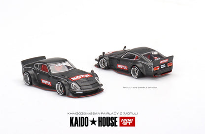 Kaido House 1:64 Datsun KAIDO Fairlady Z MOTUL V1 - Regular & Chase PAIR