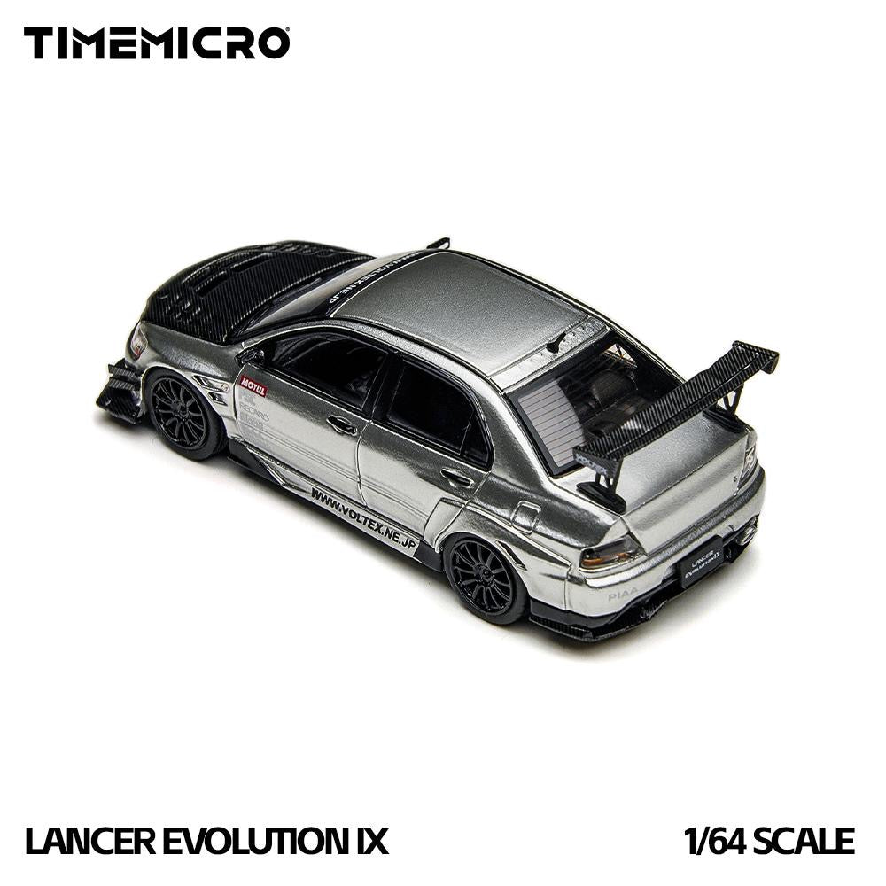 Time Micro 1:64 Mitsubishi Lancer Evo 9 - Silver