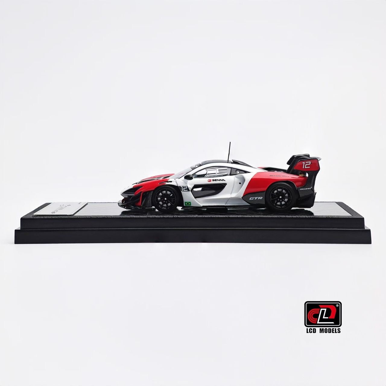 LCD Model 1:64 McLaren Senna GTR - Red/White
