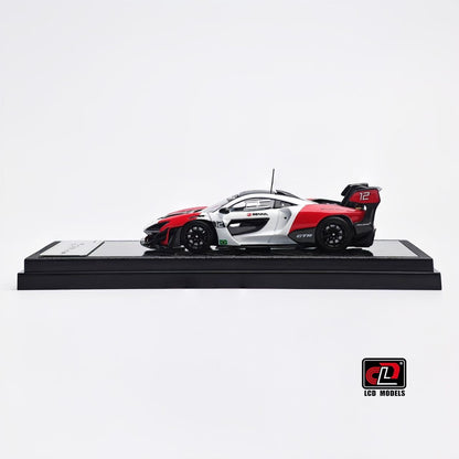 LCD Model 1:64 McLaren Senna GTR - Red/White