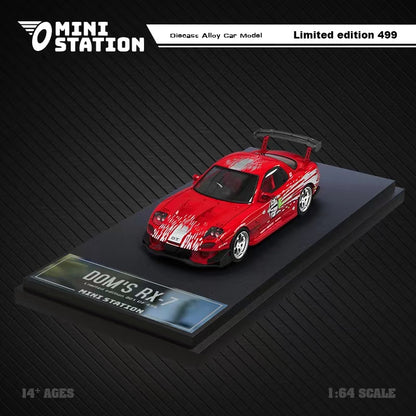 Time Micro 1:64 Dom’s Mazda RX7 FD Fast & Furious