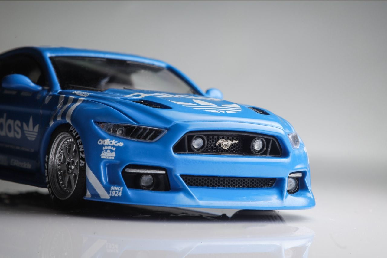 Liberty64 1:64 Ford Mustang Widebody- Adidas