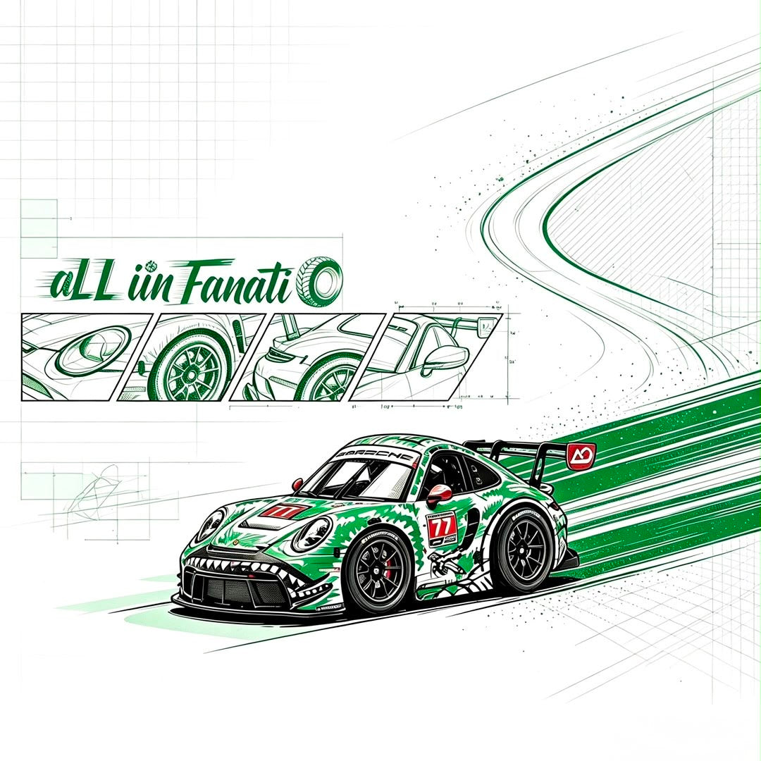 All Inn Fanatic 1:64 Resin Model Q Version GT3