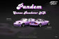 Micro Turbo 1:64 Pandem Eunos Roadster NA With Flip Up Lights - Purple