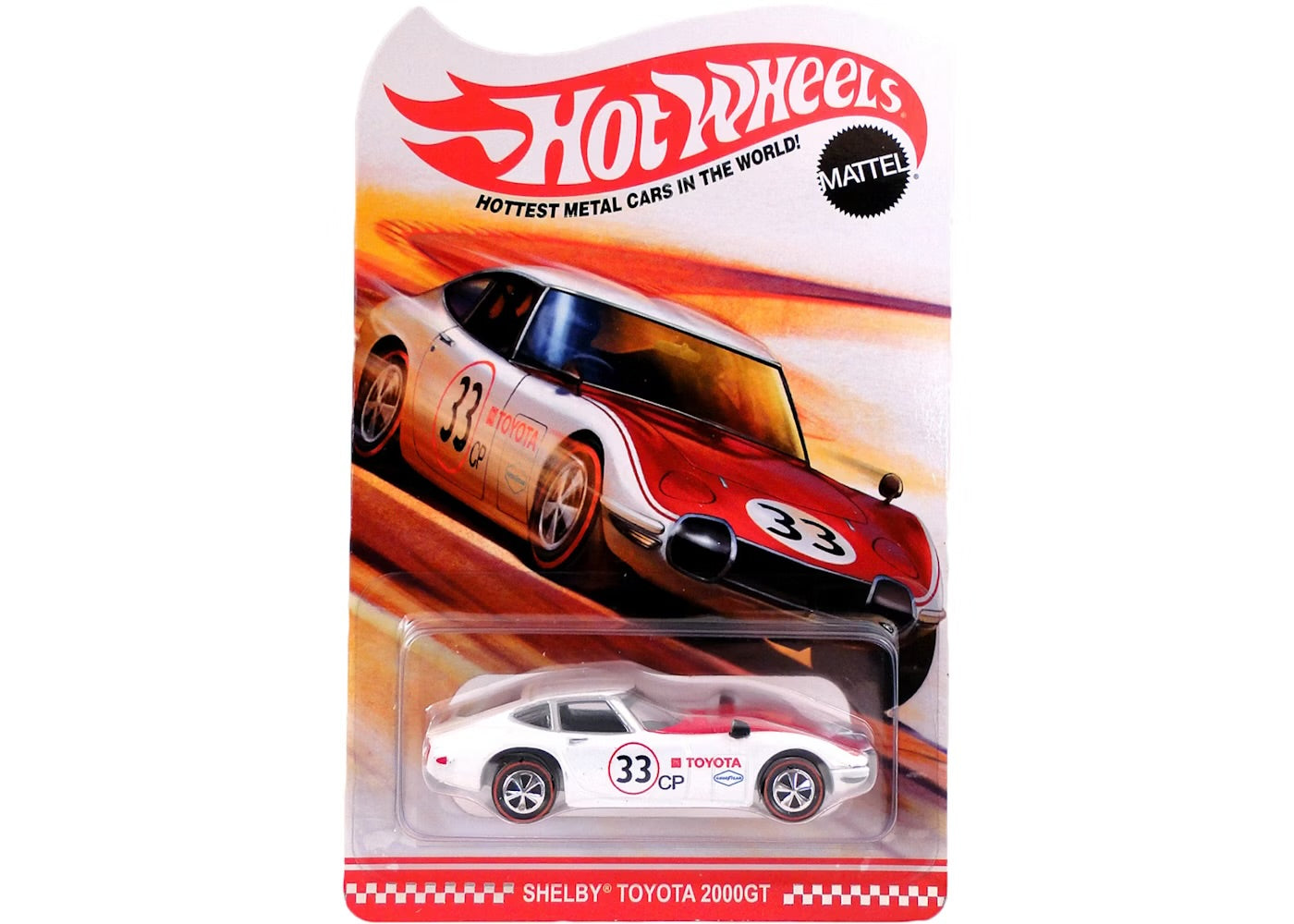 Hot Wheels 1:64 RLC Red Line Club Shelby Toyota 2000GT