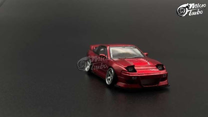 Micro Turbo 1:64 Nissan 180SX Flip Up Lights - Red