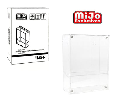 Showcase 1:64 Premium Collector Single Case with Shelve & Cover (6″x2.1/8″x8″) – Mijo Exclusive