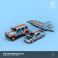 Time Micro 1:64 Gulf 3pc Set - Jeep, Skyline R32 & Trailer