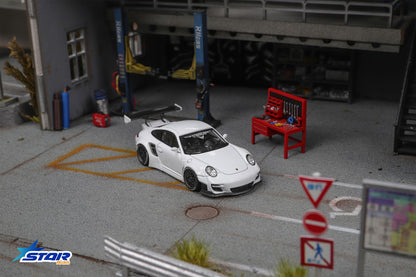 Star Model 1:64 Porsche 997 LBWK - *3 Colors*