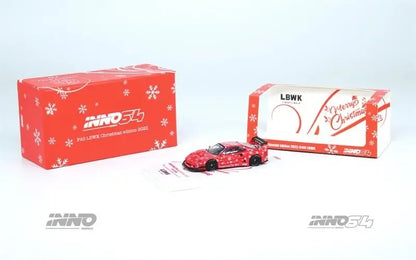 Inno64 1:64 LBWK Ferrari F40 Christmas 2023 Edition - Red