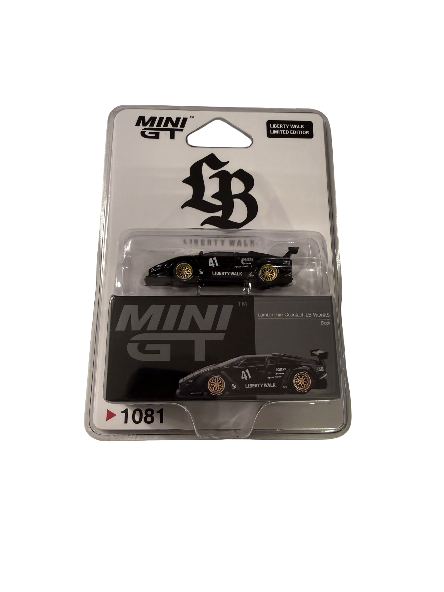 MiniGT 1:64 Lamborghini Countach LB-WORKS Black - LBWK Store