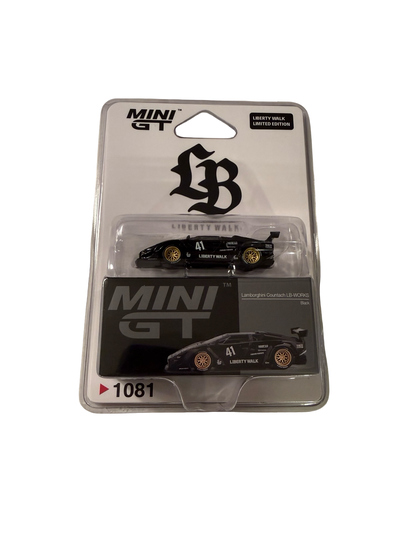 MiniGT 1:64 Lamborghini Countach LB-WORKS Black - LBWK Store