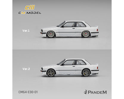 CM Model 1:64 Pandem BMW M3 E30 – Pearl White