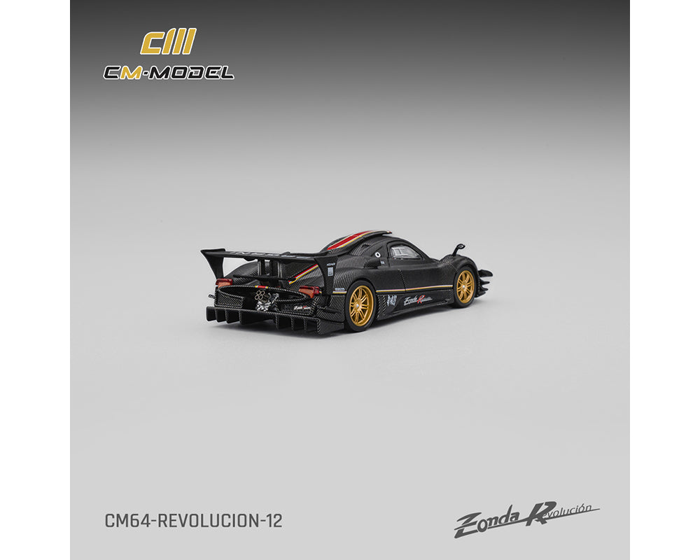 CM Model 1:64 Pagani Zonda Revolucion Dry Carbon