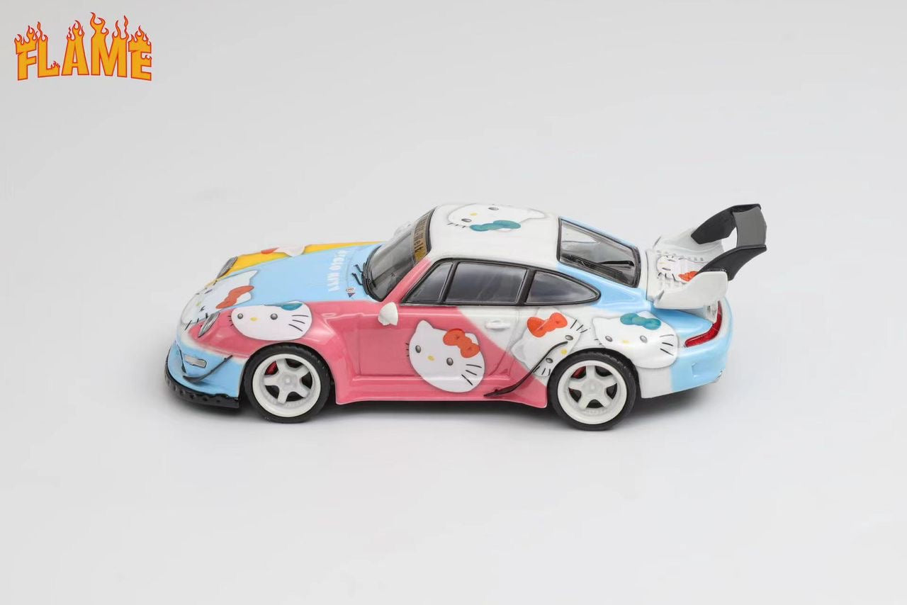 Flame 1:64 Porsche RWB - Hello Kitty *2 Styles*