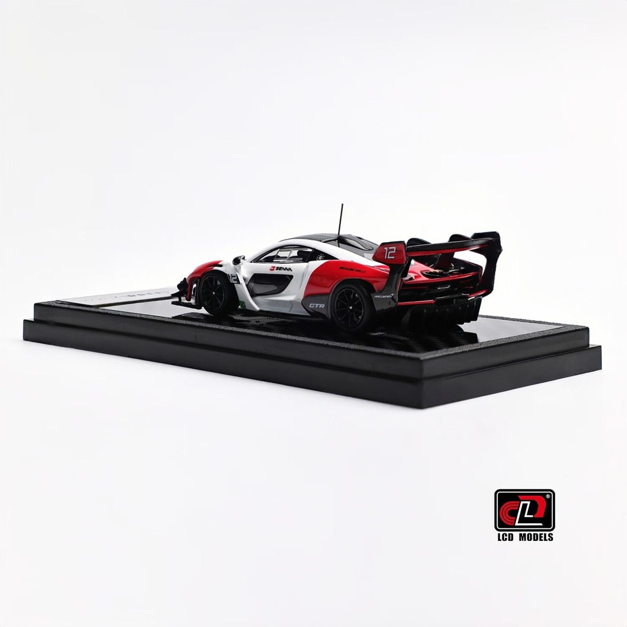 LCD Model 1:64 McLaren Senna GTR - Red/White