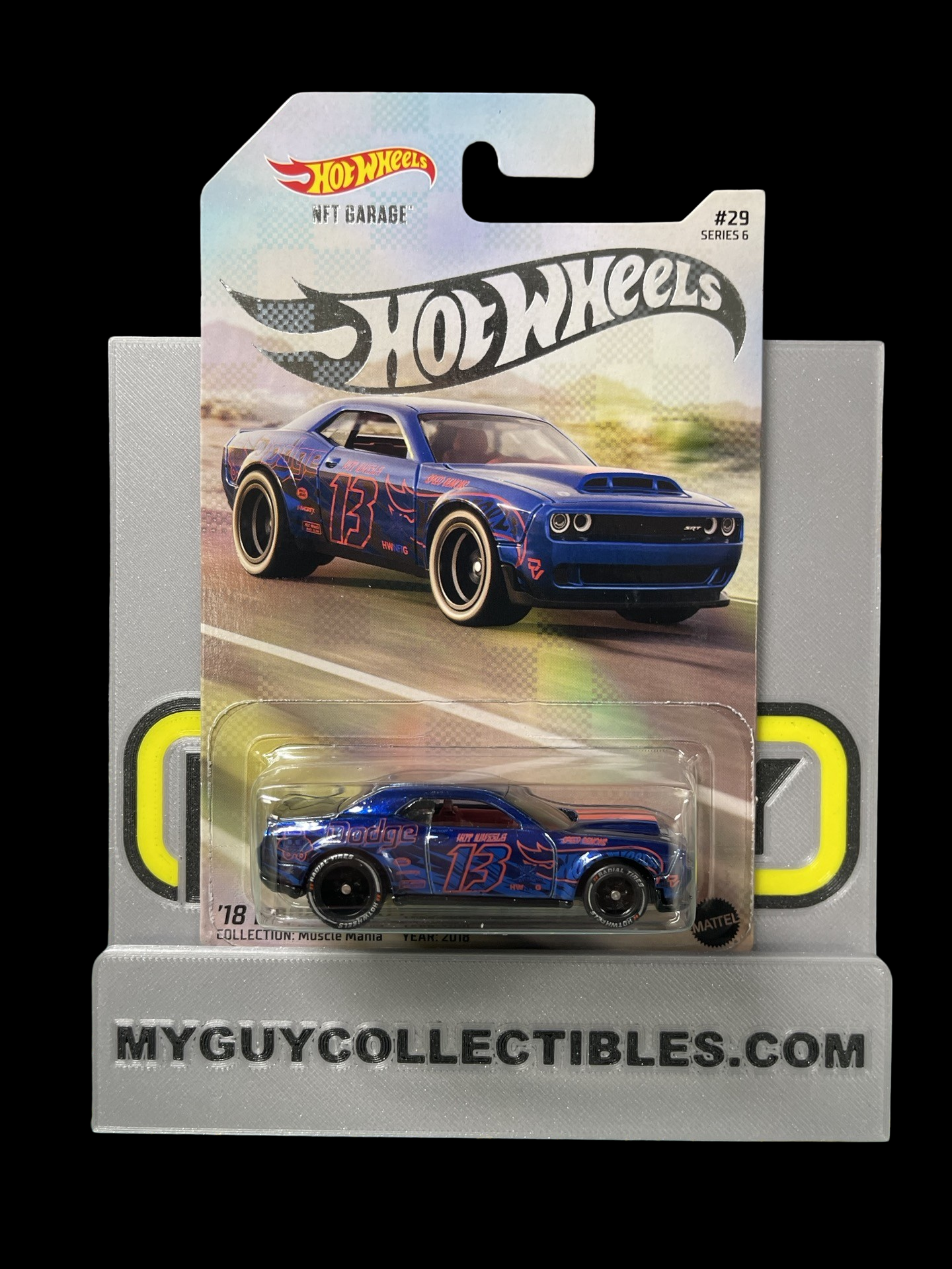 Hot Wheels 1:64 NFT Garage Series 6 - ‘18 Dodge Challenger SRT Demon