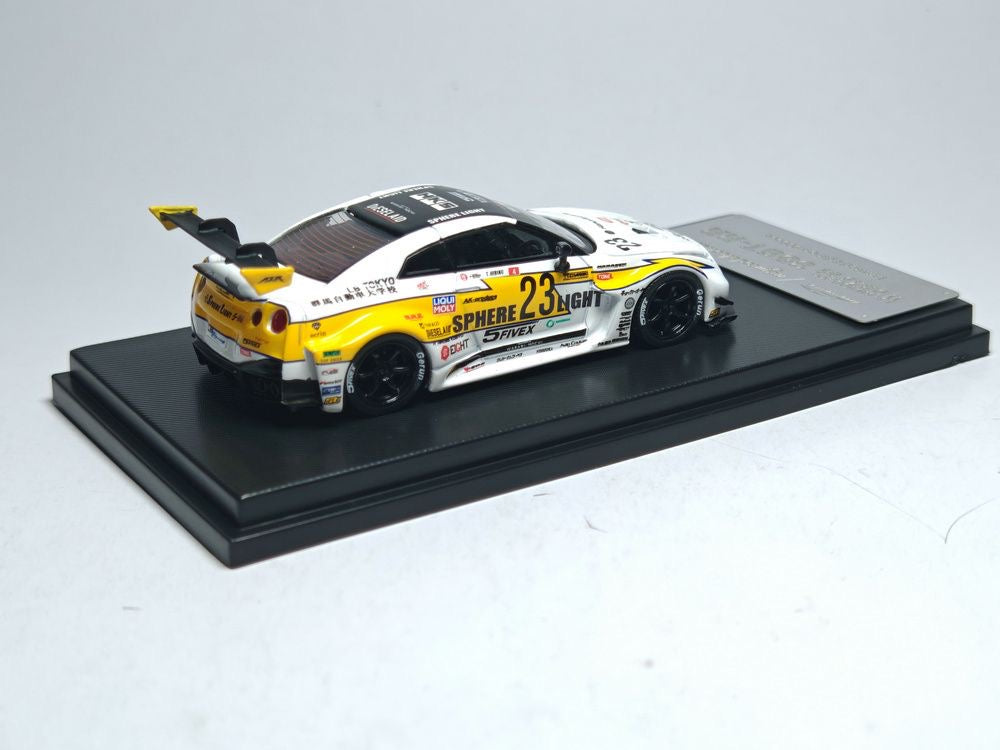 Model Collect 1:64 Nissan Skyline R35 GTR GT LBWK White Flash - *2 Styles*