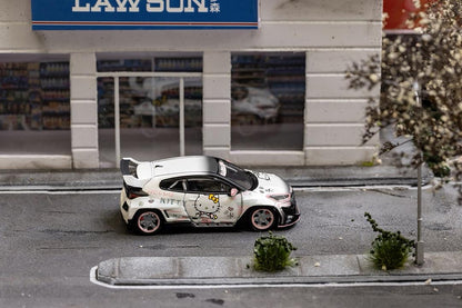 Fuji 1:64 GR Yaris Pandem Rocket Bunny - Hello Kitty