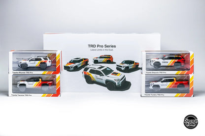 GCD X DiecastTalk 1:64 Toyota TRD PRO 4-Truck Set