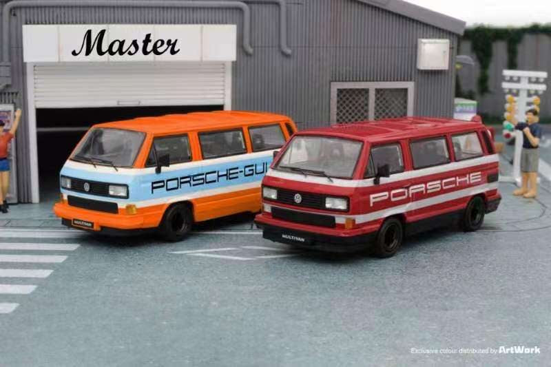 Master 1:64 VW Volkswagen T3 Van - 2 Styles