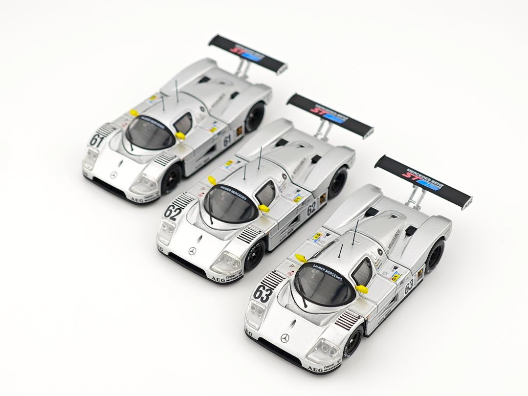YS Model 1:64 Mercedes Sauber C9 1989 *3 Styles*