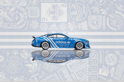 Liberty64 1:64 Ford Mustang Widebody- Adidas
