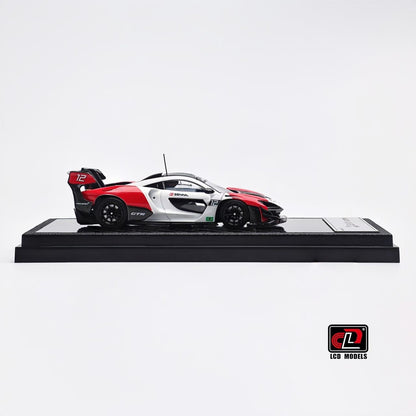 LCD Model 1:64 McLaren Senna GTR - Red/White