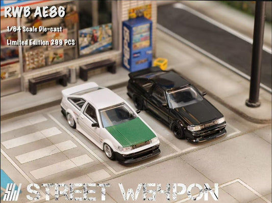 Street Weapon 1:64 RWB AE86 *2 Styles*