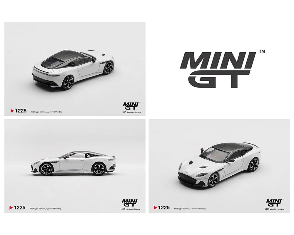MiniGT 1:64 Aston Martin DBS - Stratus White #1225