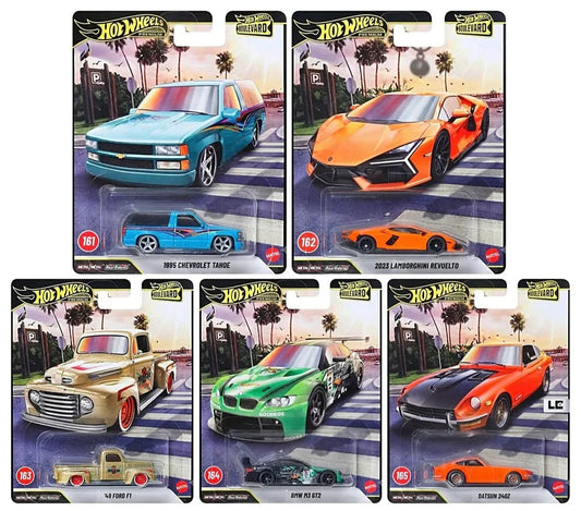 Hot Wheels 1:64 2026 Premium Boulevard Series - 958K *Set Of 5*