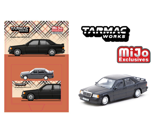 Tarmac Works 1:64 Mercedes-Benz 190E 2.3-16 - Black