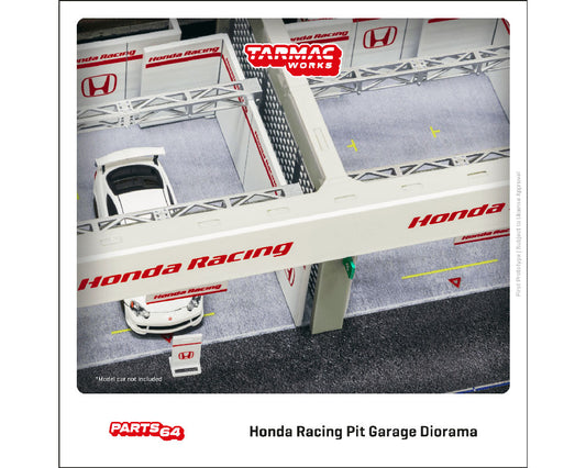 Tarmac Works 1:64 Pit Garage Diorama Honda Racing – PARTS64