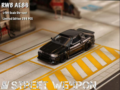 Street Weapon 1:64 RWB AE86 *2 Styles*