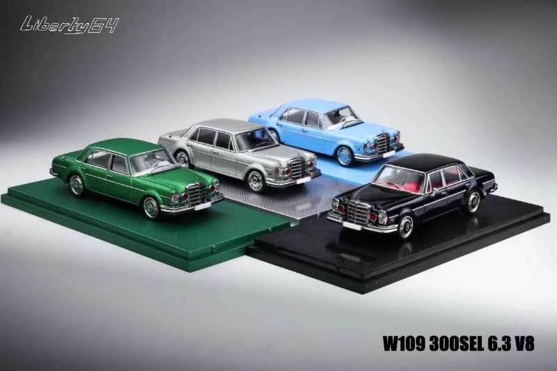 Liberty64 1:64 Mercedes Benz 300SEL - 4 Styles