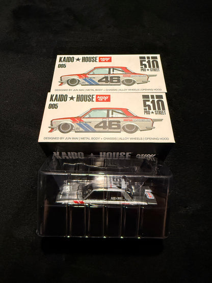 Kaido House 1:64 Datsun 510 Pro Street BRE510 V1 - Regular & Chase PAIR