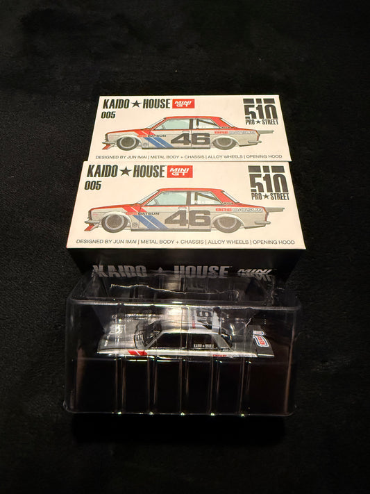 Kaido House 1:64 Datsun 510 Pro Street BRE510 V1 - Regular & Chase PAIR